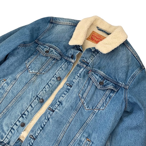 Levi’s Blue Denim Jacket - Picture 2 of 6